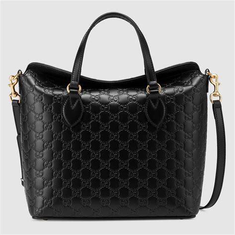 black gucci tote bag